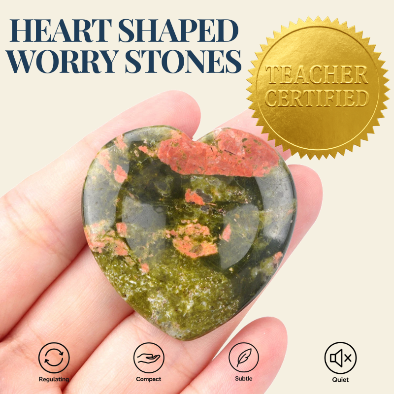 Heart Shaped Worry Stones