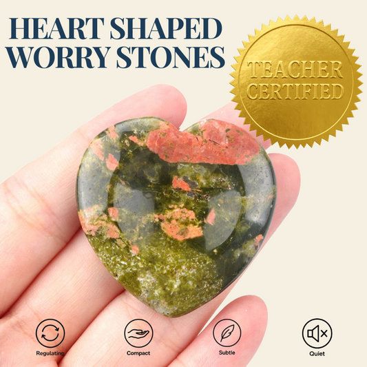 Heart Shaped Worry Stones