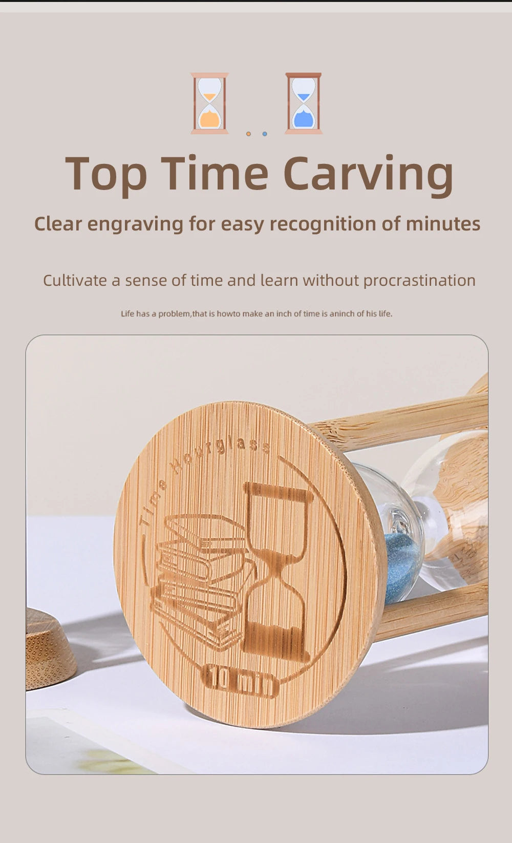 Wooden Sand Timers