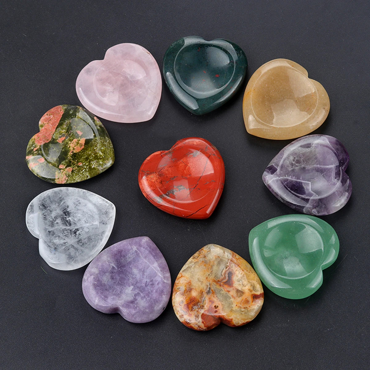 Heart Shaped Worry Stones